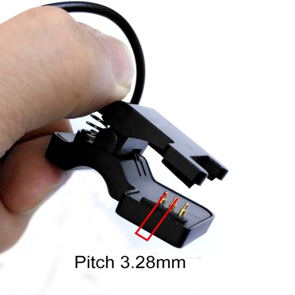 Зарядное устройство для смарт-часов TW64 TW68 Универсальное зарядное устройство USB кабель для зарядки 2 pin 4 мм 5,5 мм 3 pin 6 мм зажим умный браслет зарядное устройство провод