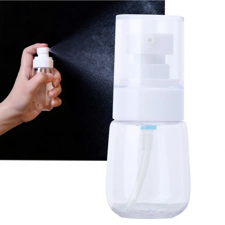 

Empty Lotion Pump Bottle for Travel 30ml Transparent Cosmetic Makeup Water Atomizer Refillable Spray Bottle
