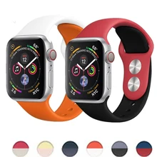 Ремешок для спортивных часов для Apple Watch 4 band 42 мм 38 мм 44 мм 40 мм ремешок для часов iwatch series 4 3 2 1 correa аксессуары для наручных браслетов