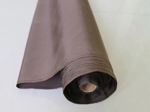 50 см* 114 см натуральный шелк тафта пряжа окрашенная ткань для вечернего платья Материал подкладки Серебряный Серый Черный Кофейный фиолетовый - Цвет: coffee
