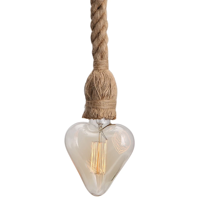 Винтажный декоративный светильник e27 звезда/сердце лампа накаливания Ретро лампа Эдисона
