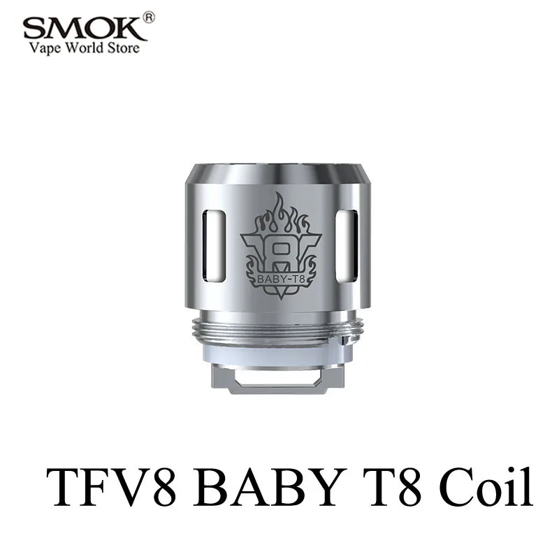

Electronic Cigarette Core SMOK TFV8 BABY Tank T8 Coil Alien G150 G320 G-Priv Al85 GX2/4 T-Priv Stick V8 Big BABY Core S061