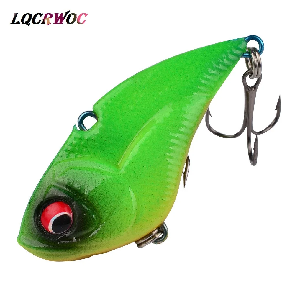 

50mm 13g Vib soft bait fishing lure bait vibration sink swing swimbait jigging lure winter ice fishing crankbait pesca LakeRiver