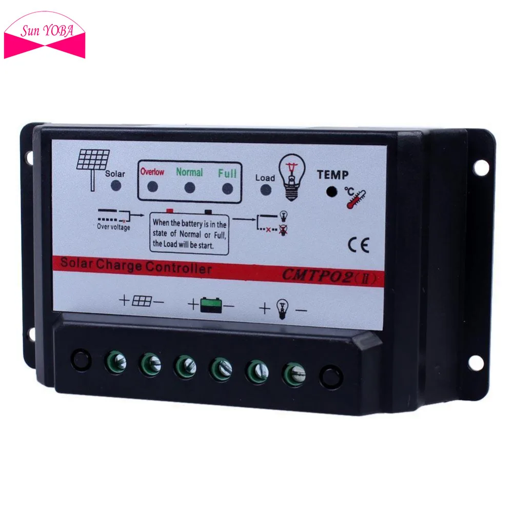 MPPT Solar Panel Battery Regulator Charge Controller 12V/24V 20A Auto