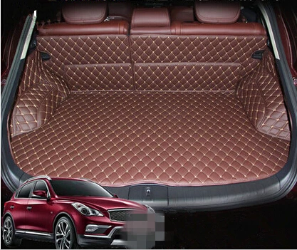 

High quality! Special car trunk mats for Infiniti EX35 2015-2009 durable cargo liner boot carpets for EX35 2010,Free shipping