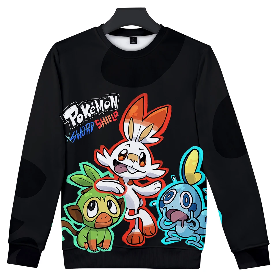 2019 new 3D Print Pokemon Sword and Shield Cool Kpop Hoodies Hip Hop Popular Sweatshirt Women Hoodies Fashion Fans Female Clothe 2019 new 3D Print Pokemon Sword and Shield Cool Kpop Hoodies Hip Hop Popular Sweatshirt Women Hoodies Fashion Fans Female Clothe