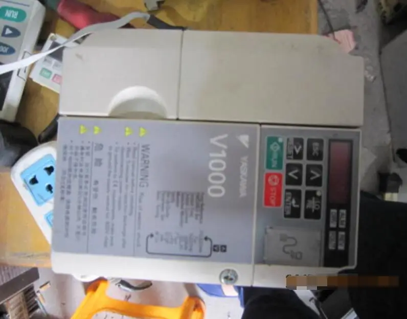 

Inverter CIMR- VB4A0009BBA 3.7KW/3.0KW 380V , Used one , 90% appearance new , 3 months warranty , fastly shipping