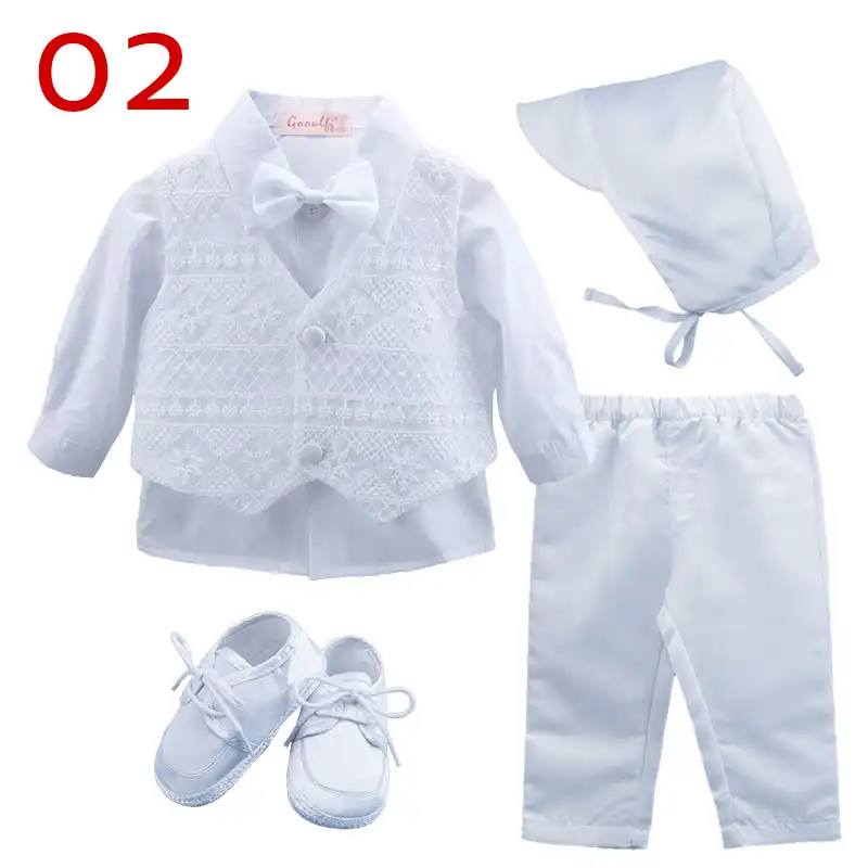 roupa de batizado masculino recem nascido