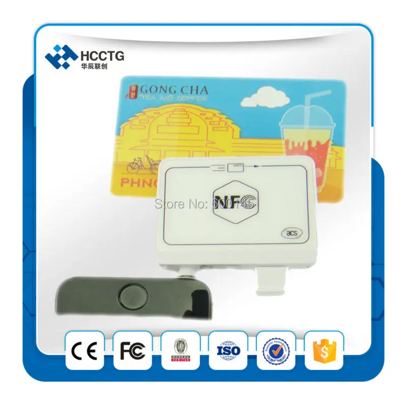 ACR35 audio MPOs NFC lector de tarjetas de crédito Mobile máquina - 6