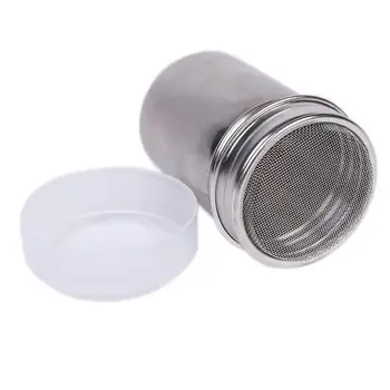 

Functional Stainless Steel Chocolate Shaker Icing Sugar Salt Cocoa Flour Coffee Sifter