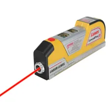 Электронный прямой лазерный уровень KACY 1 шт./лот, лазерный уровень для пола с рулеткой 2,5 м