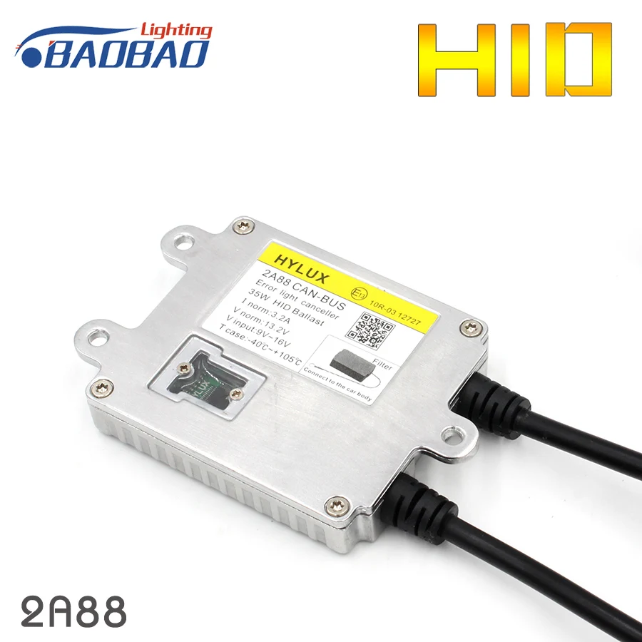 

HUJO Hylux 2A88 35W CANBUS ASIC chip Top quality car HID headlight ballast car styling Decoder ballast free shipping