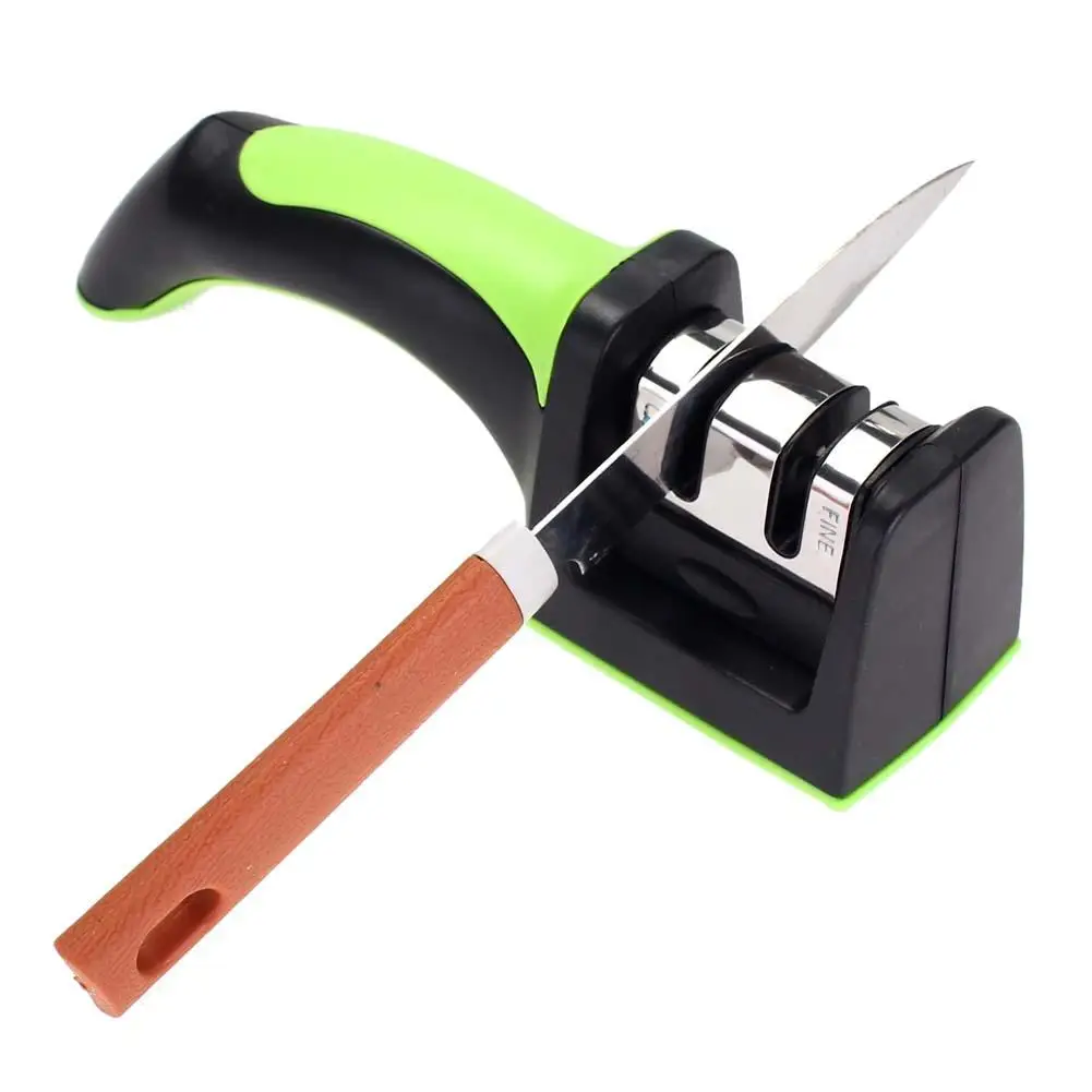 New Arrival 2 Stage (Diamond Ceramic) for Kitchen Knife Sharpener