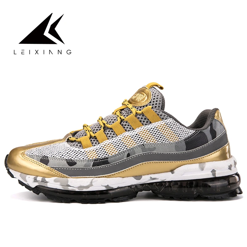 

New Leixiang Men Running Shoes For Men Lightweight Athletic Sneakers Walking Shoes Air Cushion Male Jogging Footwear Sports Shoe