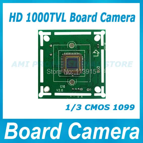 2014 hot 1000TVL CMOS camera module board for CCTV Security IR 1099 spare parts free ship | Безопасность и защита