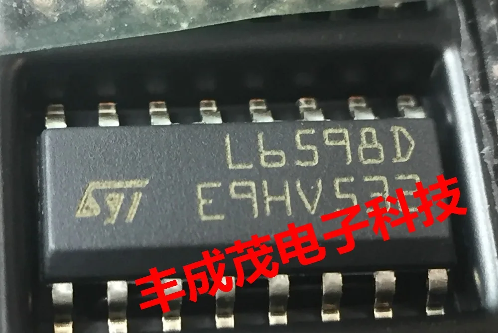 10PCS L6598D L6598 High voltage resonant controller SOP 16 NEW-in Tool ...
