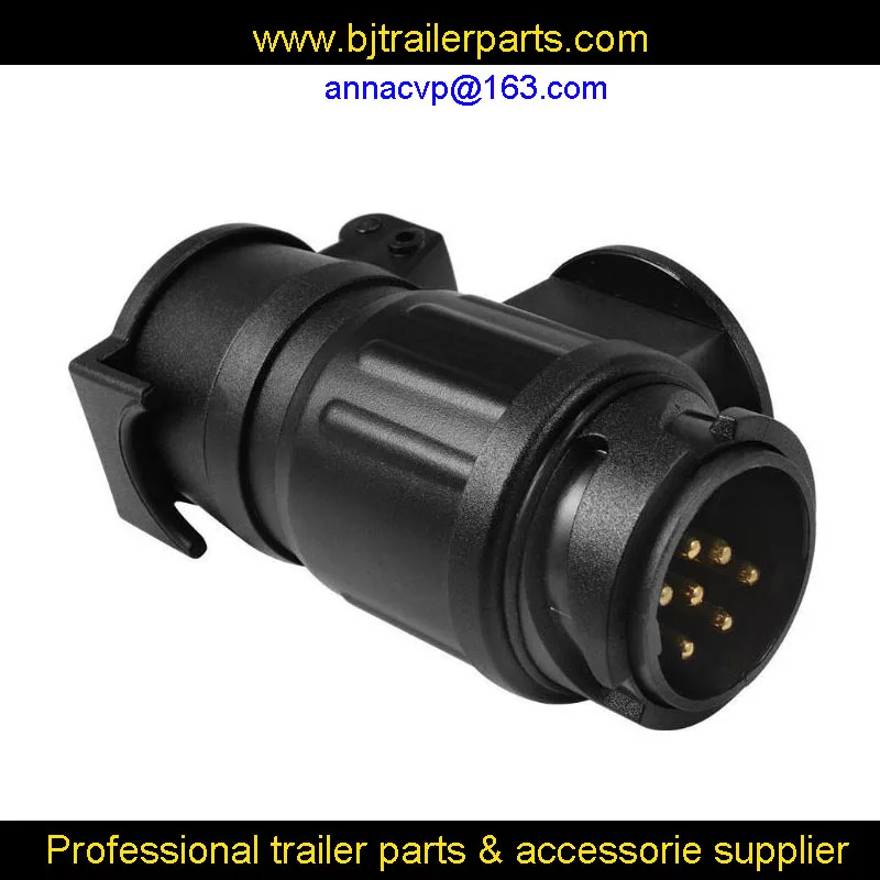 high quality trailer adapter 13pin to 7 pin car trailer connector plug