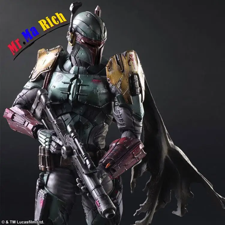 

Star War Imperial Stormtrooper Darth Vader Cacciatore Di Taglie Boba Fett 26 Cm Pvc Action Figure Doll Giocattoli Per Bambini