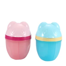 Носки с рисунком медведя из мультика молоко кормушка дозатор порошка Контейнер Детские Три решетки отсека для Портативный контейнер для детского питания