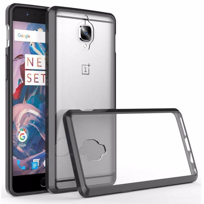 

For Oneplus 3t Phone Case Ultra thin Safe Frame Transparent Clear Back Cover For One Plus 3t 3 t Cases Oneplus3 Oneplus3t fu308