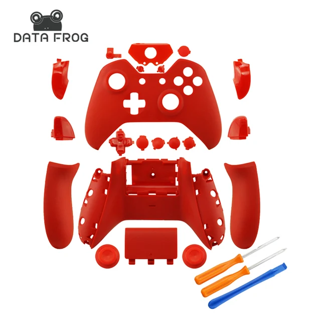 Best Price New Custom Matte Red Replacement Housing shell with buttons for Microsoft Xbox One 1 Wireless Controllersgaming accessories