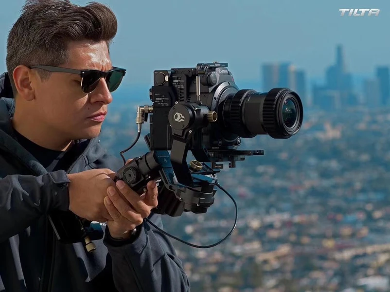 TILTA MAX G2 G2X GR V01 V02 3 Axis DSLR Ручной Стабилизатор Gimbal/пятно Объективы для камер SONY CANON