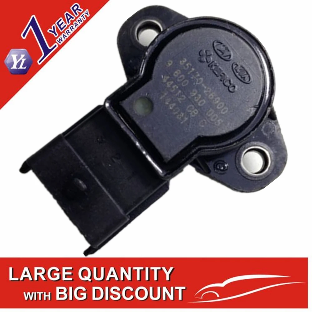 TPS Sensor Throttle Position Sensor 35170 26900 3517026900 For Hyundai Accent Kia Rio L4 1.6L