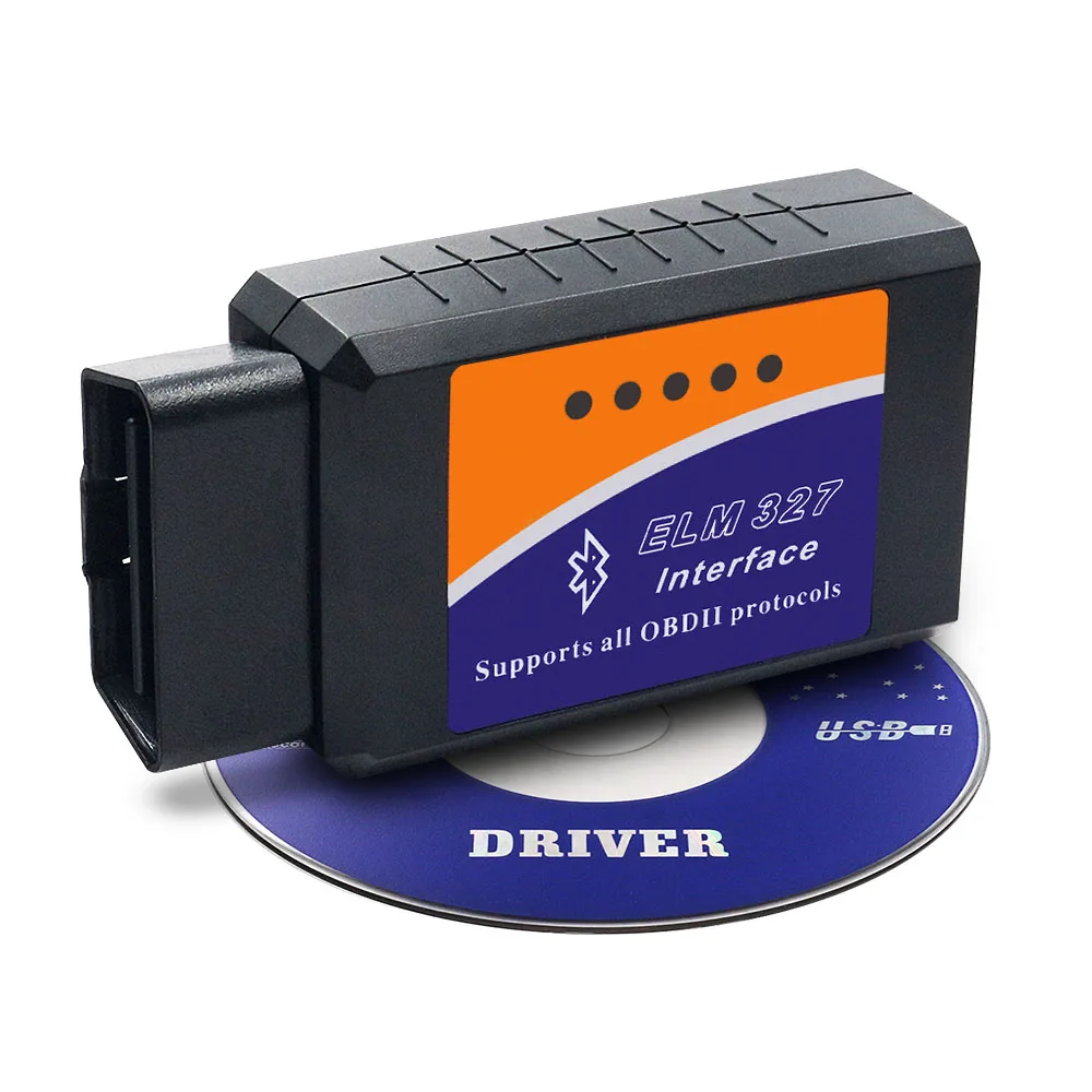 Классический ELM 327 Bluetooth адаптер 2,1 ELM327 оборудование V2.1 OBD2 сканер OBD 2 диагностический интерфейс инструмент для мультибрендовых автомобилей