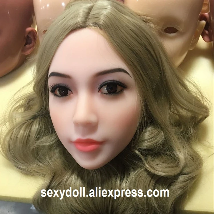 TPE silicone oral sex doll HEAD (6)