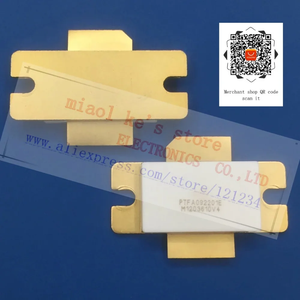 

PTFA092201E ptfa092201e [ FET RF 65V 18.5dB 220W 960MHZ H-36260-2 ] - High-quality original LDMOS transistor