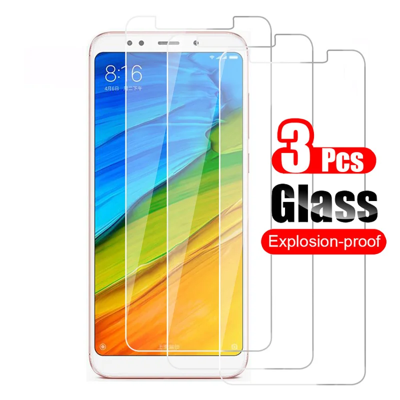 

3Pcs Tempered Glass For Xiaomi Redmi Note 5 Pro Screen Protector For Xiaomi Redmi Note5 Pro Shield Protective Glass Film 9H