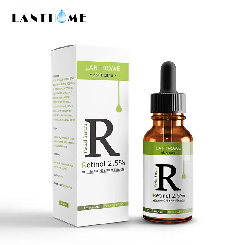 

Face Facial Serum Retinol 10ml Vitamin C Serum Firming Repair Skin Anti Wrinkle Anti Acne Serum Skin Care Whitening AntiAnging25