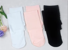 Мода Обнаженная Черный Белый Footless Малыш Колготки Нейлон Леггинсы Девушки Дети Балет Танец Колготки 80D