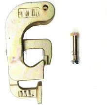 0.5Ton коготь для ствола железа барабаны lifter, клип Зажим для подвешивания, барабаны цепь цилиндров слинг крюк