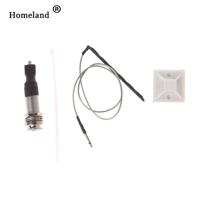 

Guitar pickup Accessories 1/4 inch Stereo End Pin Jack Acoustic Guitar Pickup Piezo Stick 6.35mm Under-Saddle dropshipping
