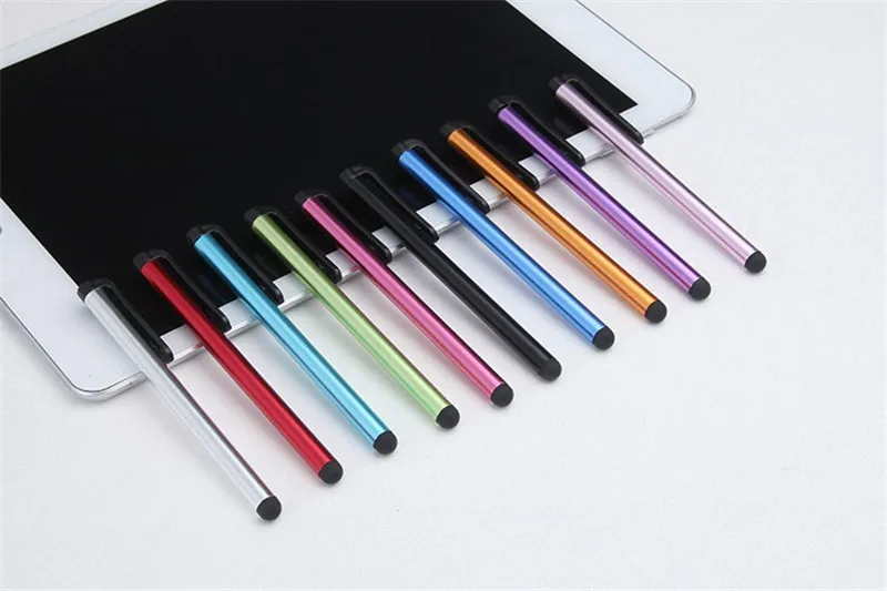 10 шт./лот красочный стилус для сенсорного экрана для iPhone 7 8 iPad Mini 2 3 4 всех смартфонов планшетных ПК Универсальный стилус для телефона