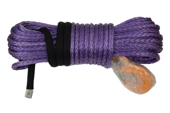 

Purple 12mm*30m Synthetic Winch Rope,Spectra Winch Cable for Electric Winches,Offroad Rope