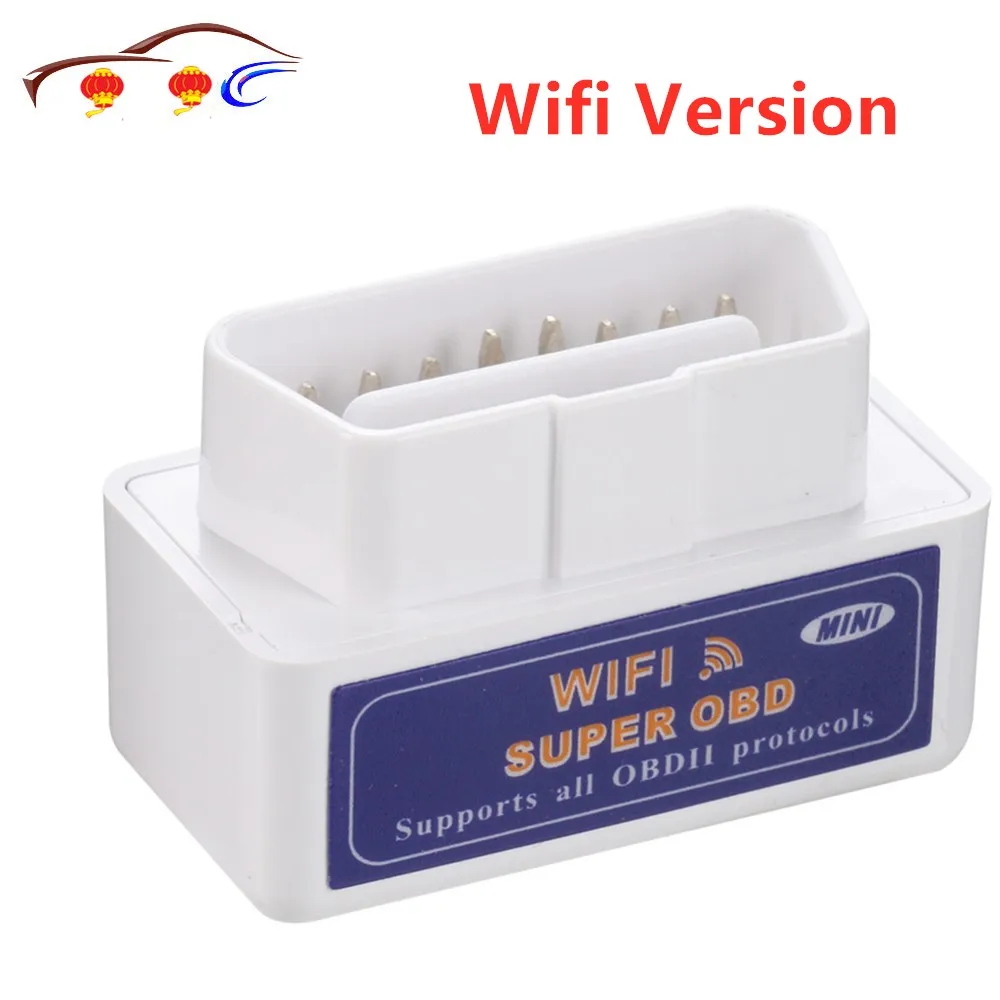 #*Cheap Car OBD 2 Mini ELM327 V1.5 Wifi OBD2 II ELM 327 Wi fi Auto Scanner for Android for Iphone Eml327 Odb Scan Diagnostic Tool