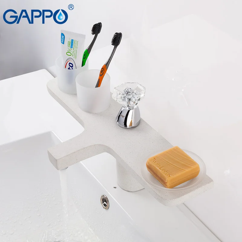 

GAPPO Basin faucet basin sink tap basin water taps deck mounted mixer tap faucet brass water sink mixer deck plate