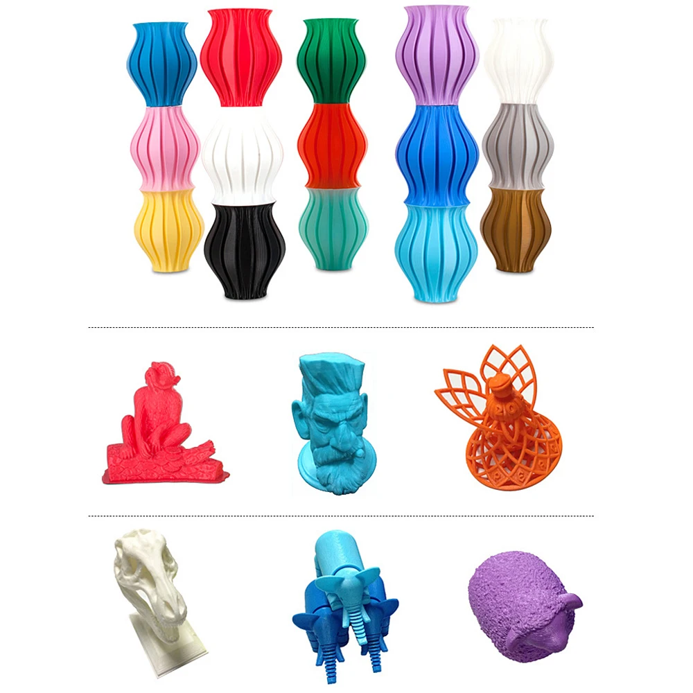 Бедра 3D-принтеры нити 1.75/3.0 мм 1 кг расходные материалы для 3D-принтеры