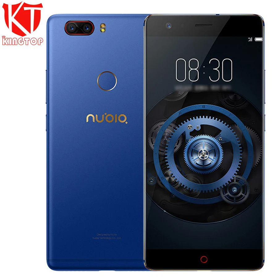 Original ZTE Nubia Z17 Lite Mobile Phone 6GB RAM 128GB ROM 5.5 inch Snapdragon 653 Octa Core 4G LTE Dual 13MP Rear Camera NFC