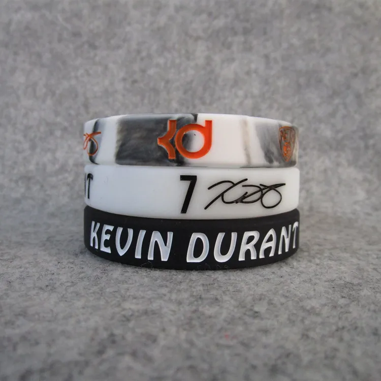 

Fashion new star team buckle bracelet silicon wrist sports wristband adjustable bracelet hot sale
