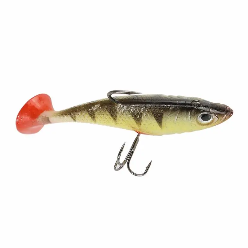Vertvie 1pcs Fishing Lures Baits Crankbait Lead Tiger Stripes Fish Bait