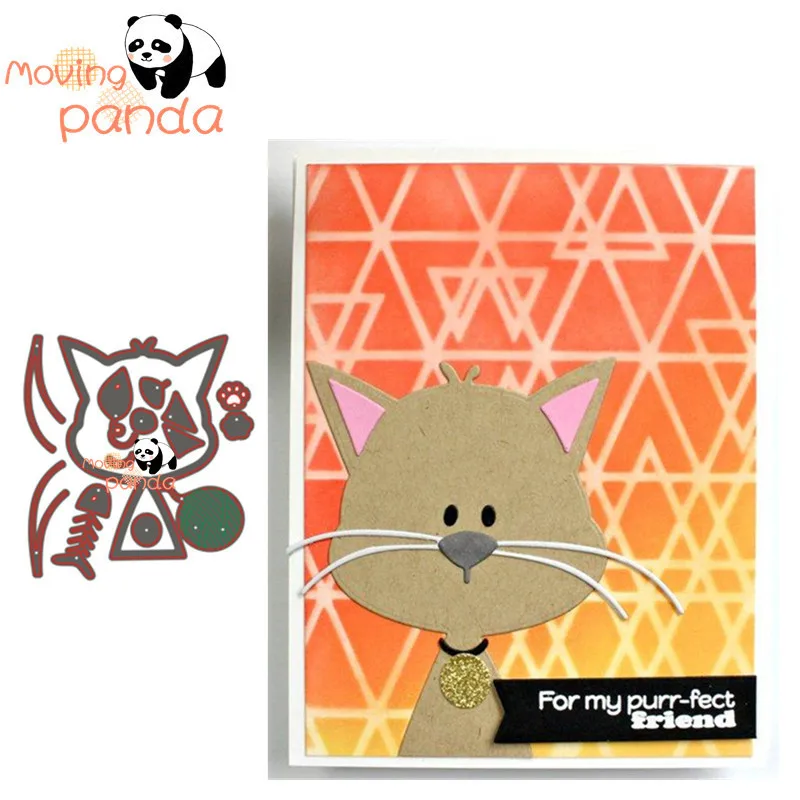 

Kitty Accessories Metal Cutting Dies Stencils for DIY Scrapbooking photo album Decorative Embossing DIY Paper Cards