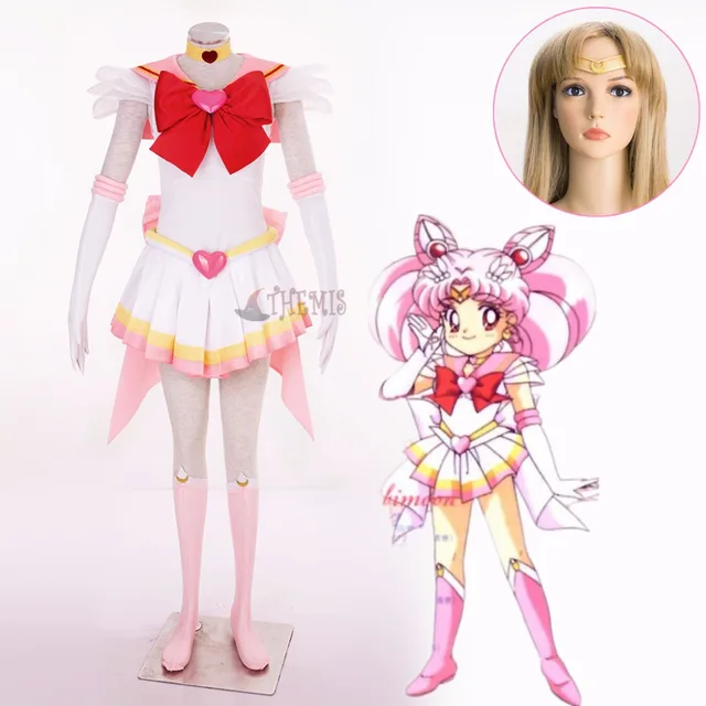 Athemis Sailor Moon Chibiusa Chibi Moon Super S Cosplay Costume