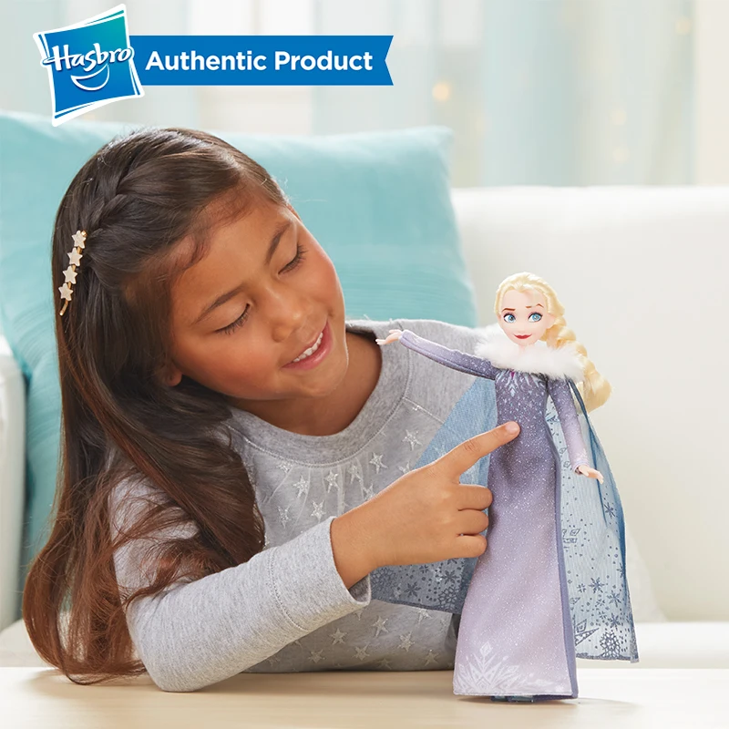 Hasbro Disney Frozen Musical Elsa Birthday Present Frozen Toys Girl Kid Toy Doll Collection Model Ccostumes Sledding Adventures Hasbro Disney Frozen Musical Elsa Birthday Present Frozen Toys Girl Kid Toy Doll Collection Model Ccostumes Sledding Adventures