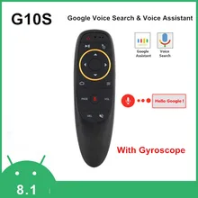 Hot G10S Voice Air Mouse 2.4GHz Wireless Google Microphone Remote Control IR Learning 6-axis Gyroscope for Android TV Box PC цена Hot G10S Voice Air Mouse 2.4GHz Wireless Google Microphone Remote Control IR Learning 6-axis Gyroscope for Android TV Box PC цены онлайн