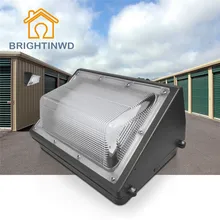 BRIGHTINWD 110V 220V крыльцо Светильник сад двери гаража напольный светильник ing, 30 Вт, 40 Вт, 50 Вт, 60 Вт, 80 Вт, 100 Вт IP65 светодиодный настенный светильник