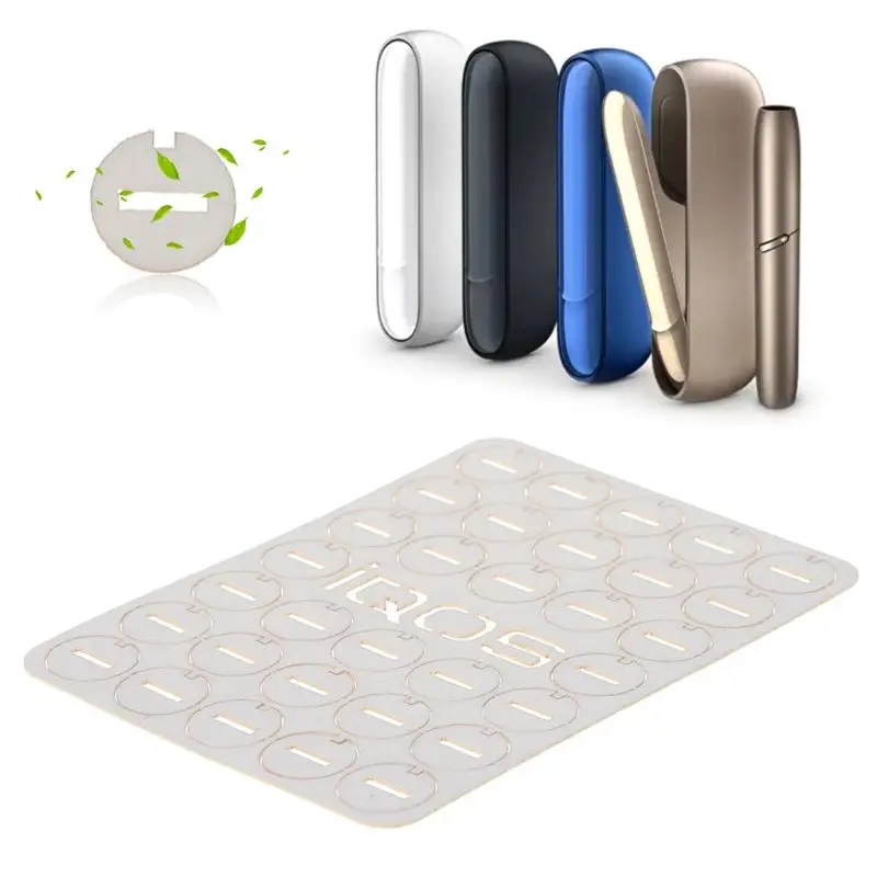 

320Pcs Clean Tool Heat Resistant Little Slice Clean Gasket For IQOS 3.0 Electronic Cigarette Absorb Oil Gasket Repair Accessory