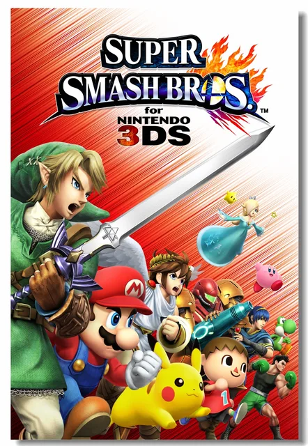 Cheap Custom Canvas Wall Mural Mario Zelda Poster Legend Of Zelda Sticker Super Smash Bros Pikachu Wallpaper Dining Room Decor #0743# Cheap Custom Canvas Wall Mural Mario Zelda Poster Legend Of Zelda Sticker Super Smash Bros Pikachu Wallpaper Dining Room Decor #0743#